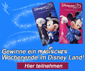 Disneyland Tickets Gewinnspiel