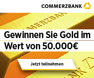 Beim Gold Gewinnspiel 50000 gewinnen