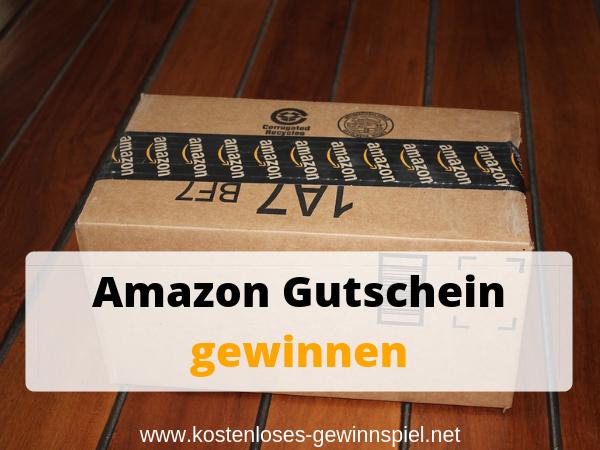 Gutschein gewinnen beim Amazon Gewinnspiel