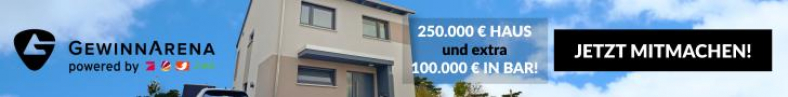 Haus und Bargeld gewinnen