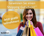 Shopping Gutschein gewinnen