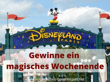 Disneyland Gewinnspiel